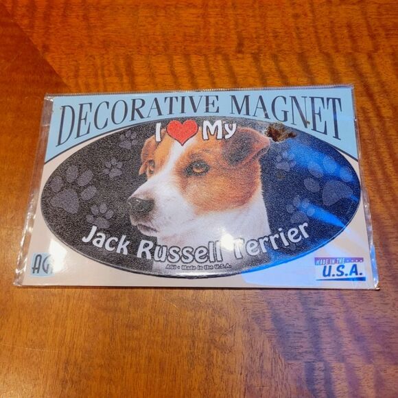 AGI Jack Russell Terrier Dog Magnet New in Package - Picture 1 of 2